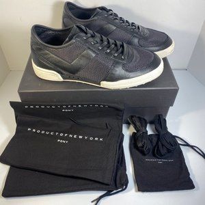 Pony Leather Retro Style Sneaker with extras